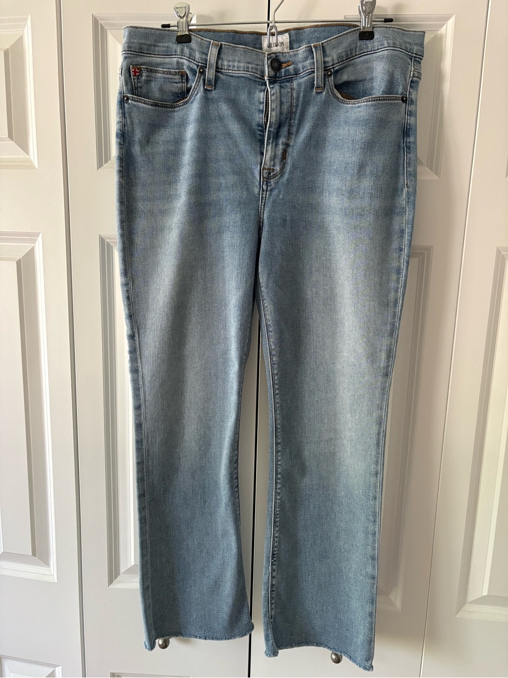 Hudson Light Wash Women’s Jeans - Crop bootcut